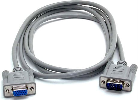 VGA Extension Cable - VGA Extension - Male/Female - VGA Monitor Cable (MXT101),G