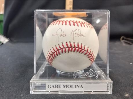 Rawlings AL Baseball signed by Gabe Molina